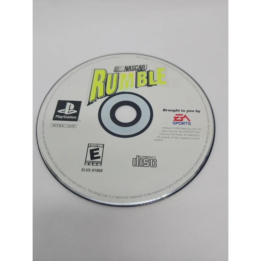 NASCAR Rumble‎ (Sony PlayStation 1, 2000) Tested And Working